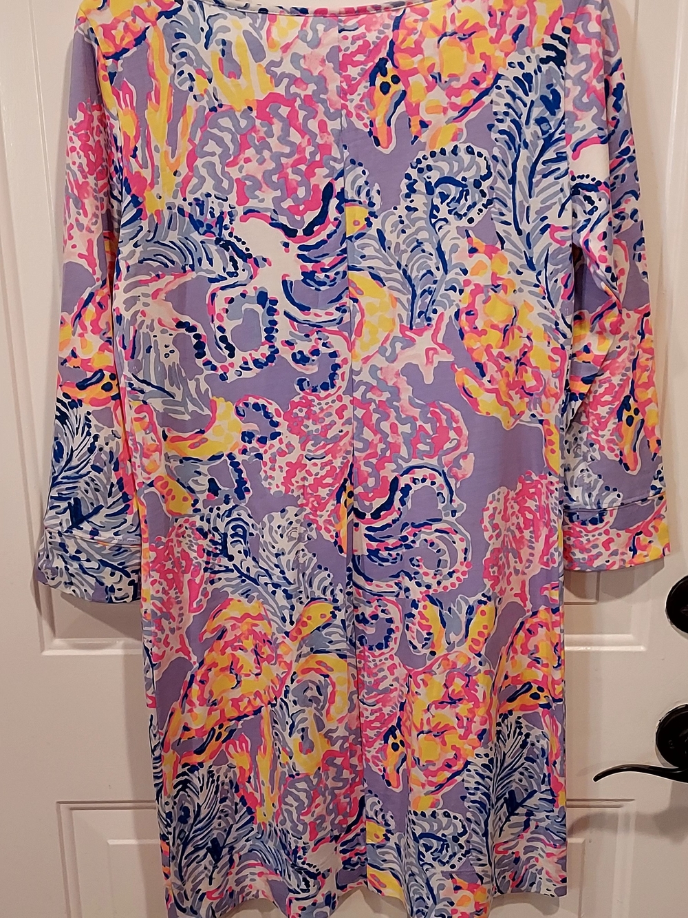 Lilly Pulitzer So Snappy Lilac Verbena Dress - Picture 5 of 5